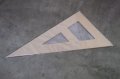 アクリル直角三角形定規 2尺×1.13尺