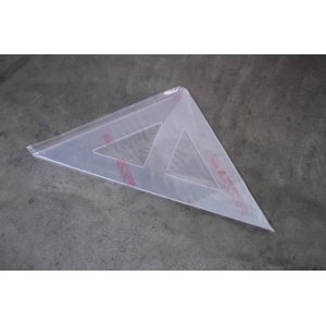 画像: アクリル三角形定規 2尺×1.4尺×1.4尺